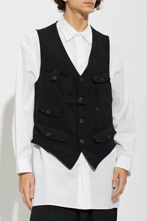 Yohji Yamamoto Wełniana kamizelka