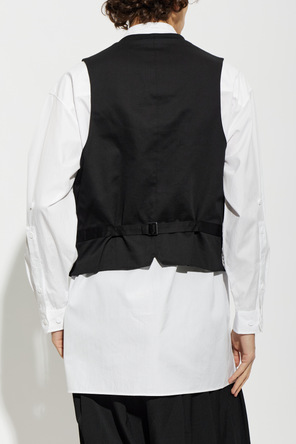 Yohji Yamamoto Wełniana kamizelka