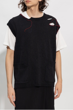 Yohji Yamamoto Sleeveless paul sweater