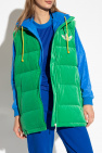 ADIDAS Originals GREEN Velour down vest
