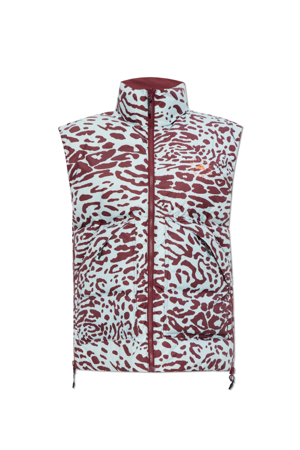 ADIDAS by Stella McCartney Reversible vest with animal print