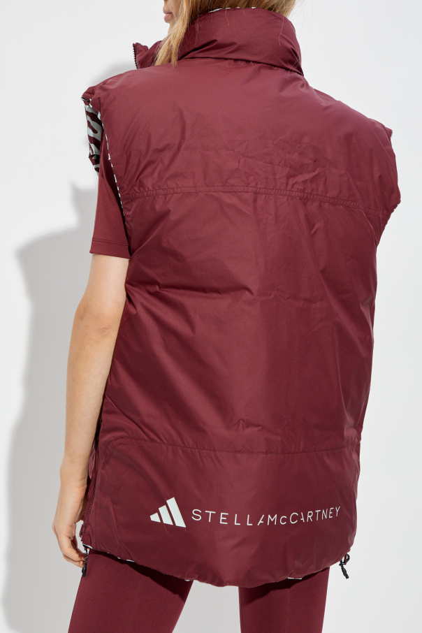 ADIDAS by Stella McCartney Reversible vest with animal print