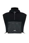 Y-3 BLACK Hooded Vest