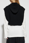 Y-3 BLACK Hooded Vest