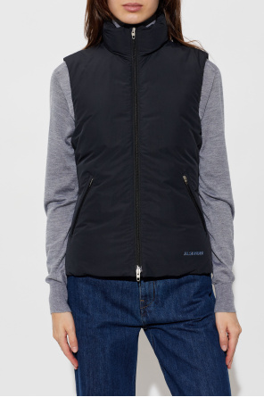 JIL SANDER Colete acolchoado