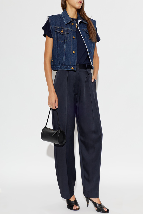 JIL SANDER Denim vest