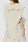 JIL SANDER Vest with decorative bow