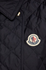 Moncler NAVY BLUE ‘Alcione’ long quilted vest