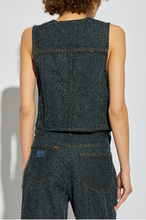 Ganni Denim vest