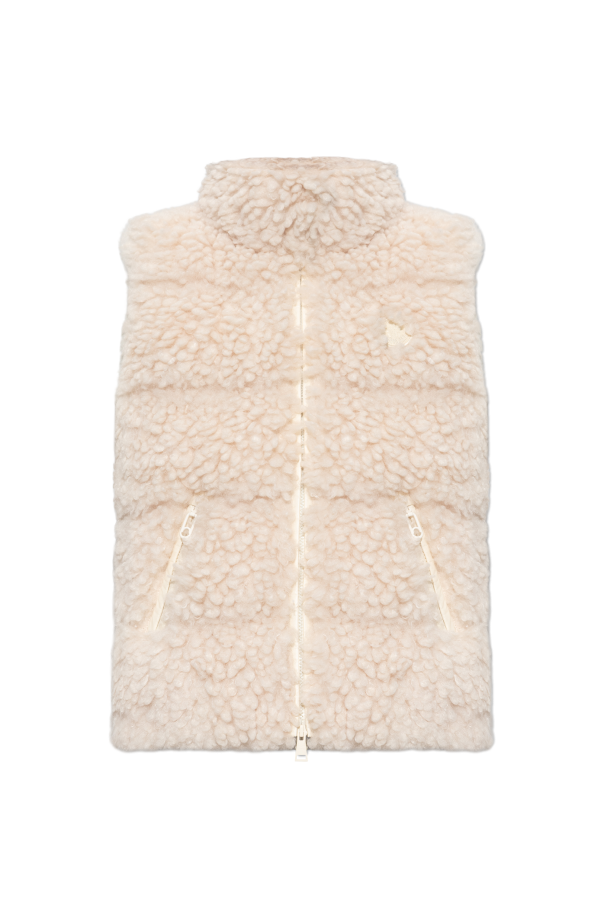 Moncler Faux fur vest