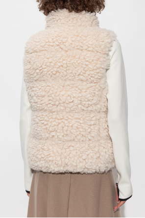 Moncler Faux fur vest