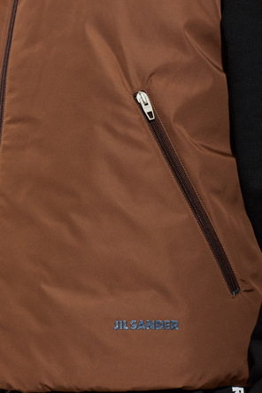 JIL SANDER Weste mit Isolierung