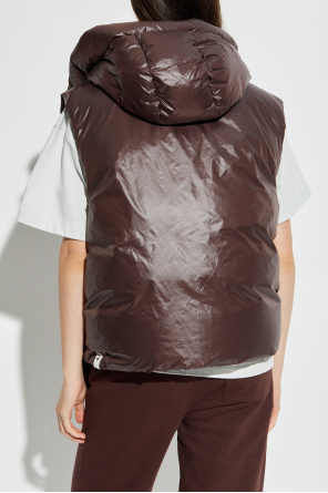 JIL SANDER+ Puffer vest with hood