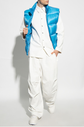 reversible hooded sheepskin jacket Grau od JIL SANDER+