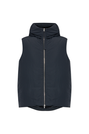 Chaleco acolchado con capucha