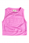 Fendi Kids fendi boxy short sleeved shirt