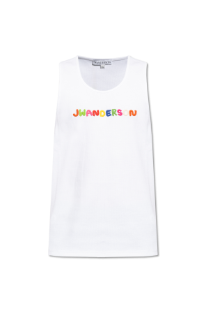 Logo-embroidered top od JW Anderson