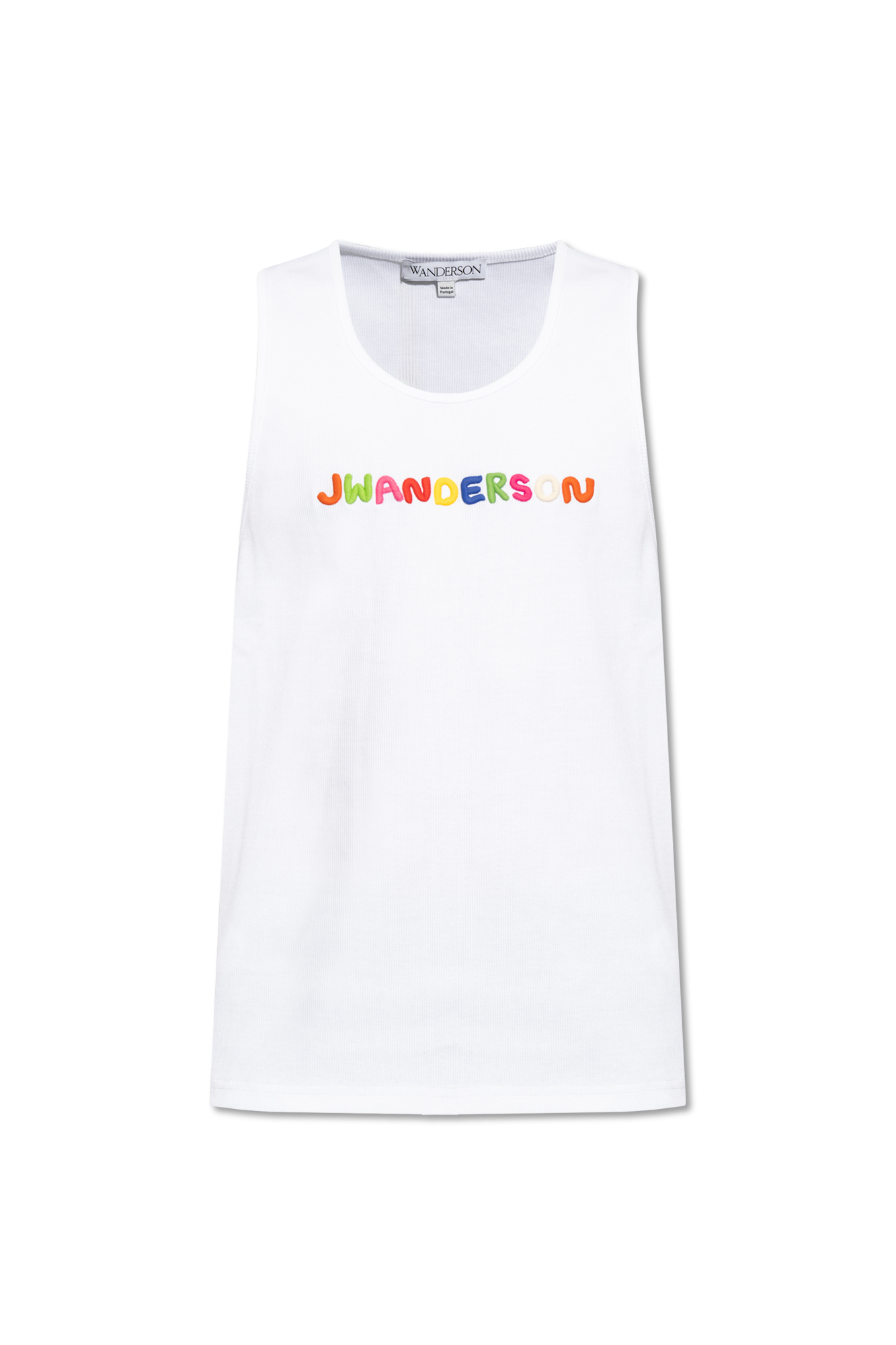 JW Anderson Logo-embroidered top