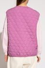 American Vintage PURPLE Oversize quilted vest