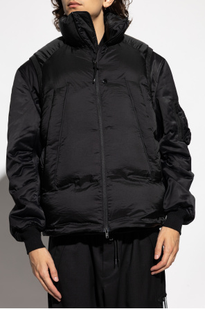 Y-3 Steppweste mit Logo