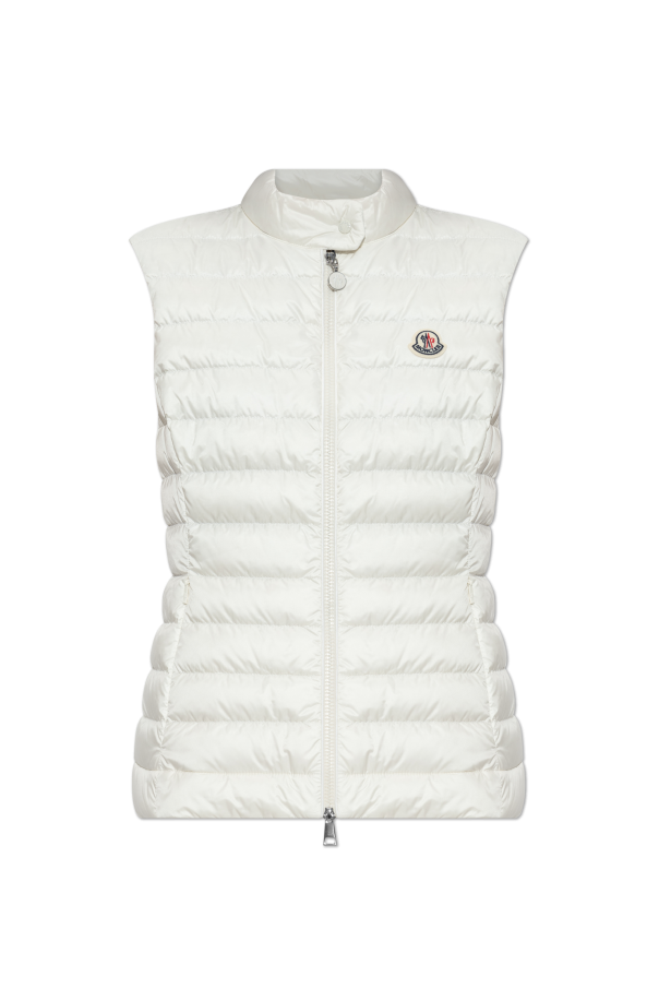 Down vest with stand-up collar od Moncler