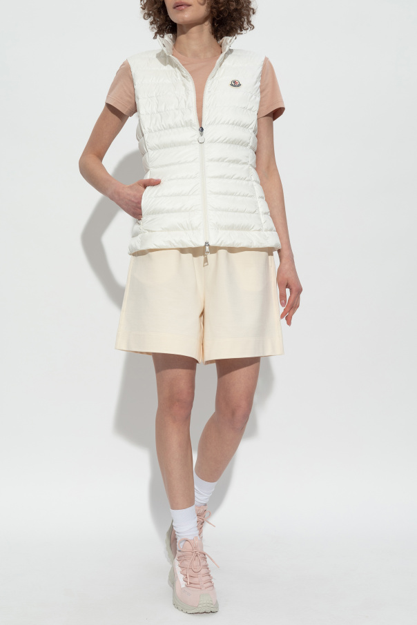 Moncler Down vest with stand-up collar