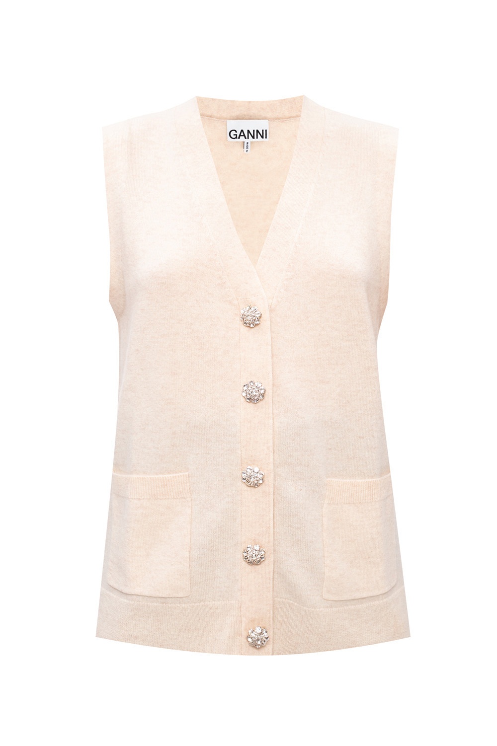 Cashmere vest Louis Vuitton Beige size S International in Cashmere