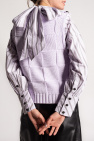 Ganni Sleeveless zip-up sweater
