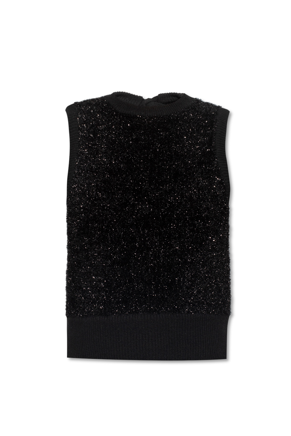 Ganni Sleeveless Chanel sweater