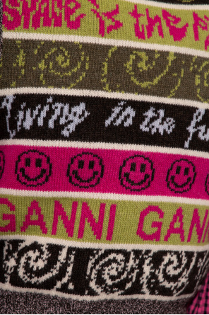 Ganni Patterned vest