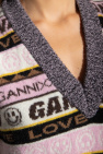 Ganni MULTICOLOUR Patterned vest