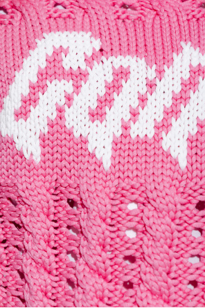 Ganni GANNI multi wool-blend jacket Pink