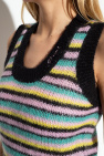 Ganni Striped vest