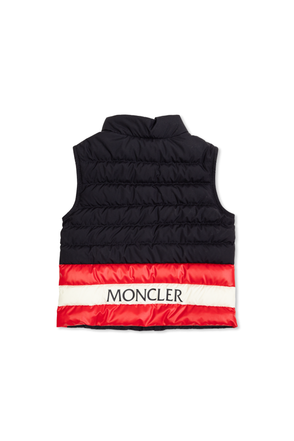 Moncler Enfant Chaleco de plumón con cuello alto