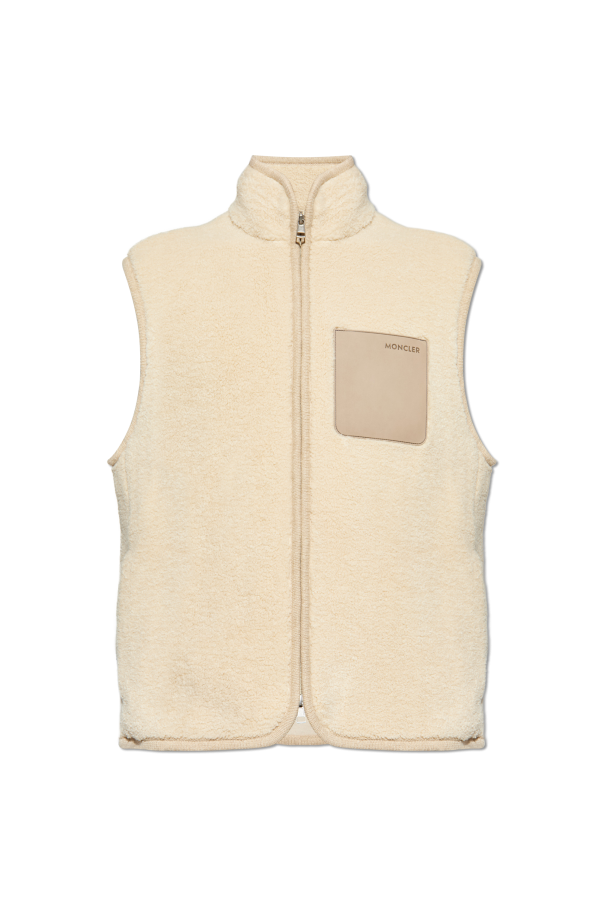 Vest with logo od Moncler