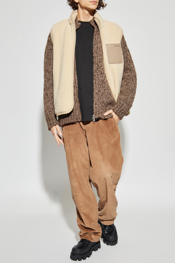 Moncler Chaleco con logo