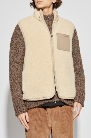Moncler Chaleco con logo
