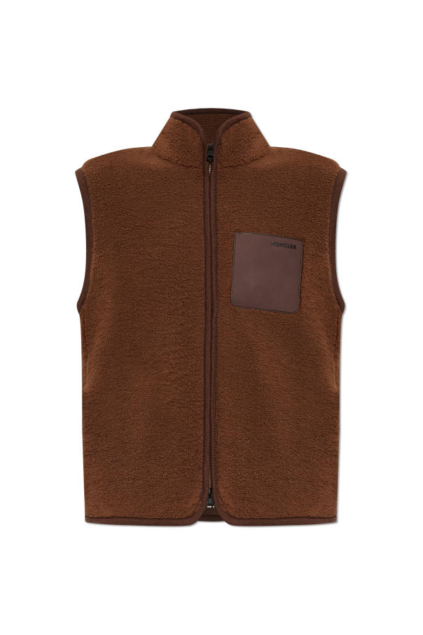 Vest with logo od Moncler