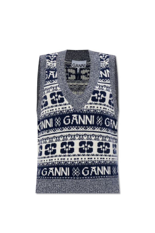 Patterned vest od Ganni