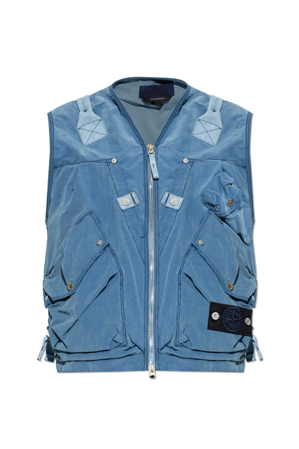 Vest with multiple pockets od Stone Island