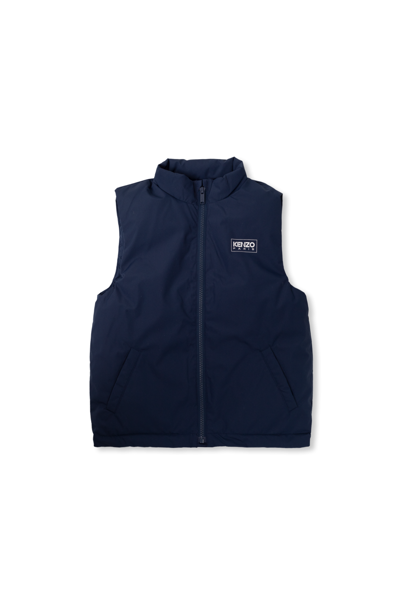 Kenzo Kids Vest with stand collar