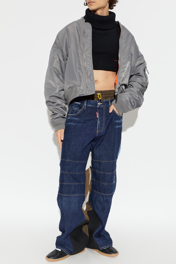 Dsquared2 Wool turtleneck vest