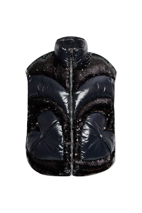 Khrisjoy Down vest with sequins