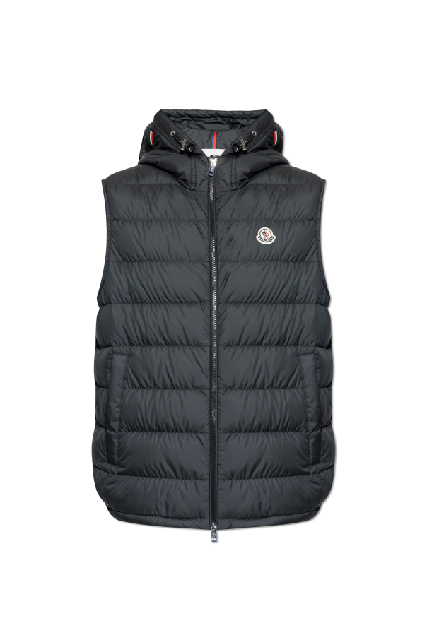 Quilted vest with hood ‘Marseillan’ od Moncler