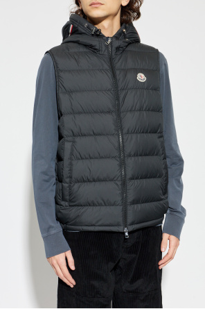 Moncler Quilted vest with hood ‘Marseillan’