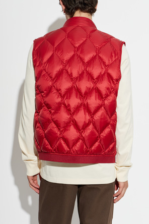 Moncler Puffer vest with logo patch