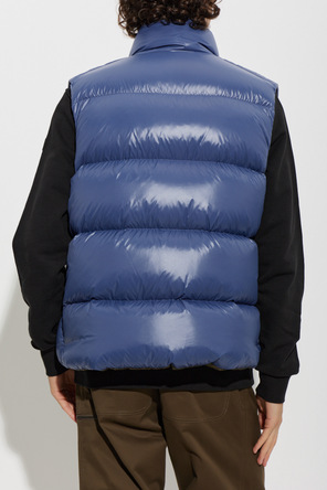 Moncler Quilted vest with logo patch