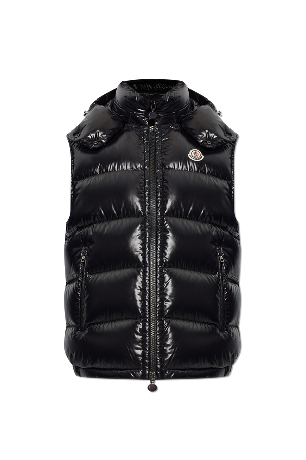 Quilted vest with detachable hood od Moncler