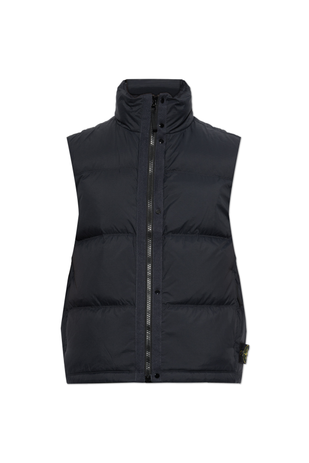 Quilted vest with stand-up collar od Stone Island