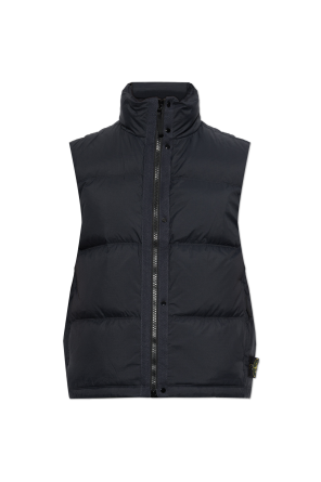 Chaleco acolchado con cuello alto